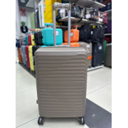 Чемодан 24 дюйма Proxis коричневый из полипропилена