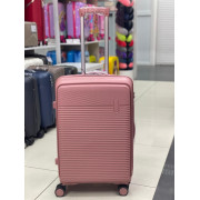 Чемодан 24 дюйма Rink розовый из полипропилена