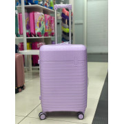 Чемодан 24 дюйма Rinkler сиреневый из полипропилена