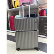 Чемодан 24 дюйма Smart темно-серый из поликарбоната