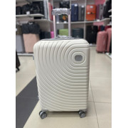 Чемодан 24 дюйма TR O белый из поликарбоната