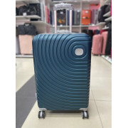 Чемодан 24 дюйма TR O зеленый из поликарбоната