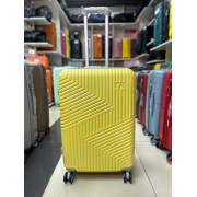 Чемодан 24 дюйма TR Space желтый из поликарбоната с расширением