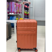 Чемодан 24 дюйма TR Star оранжевый из поликарбоната с расширением