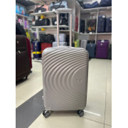 Чемодан 24 дюйма TR Travel светло-серый из поликарбоната