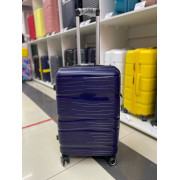 Чемодан 24 дюйма Travel Fashion фиолетовый с расширением из полипропилена