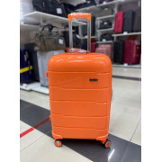 Чемодан 24 дюйма Travel Fashion One оранжевый из полипропилена