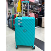 Чемодан 24 дюйма Uplight мятный из полипропилена