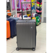 Чемодан 24 дюйма W.zckiss Berg темно-серый из поликарбоната 