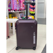 Чемодан 24 дюйма Yufei Lift темно-бордовый из поликарбоната