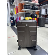 Чемодан 26 дюймов Luyida коричневый из поликарбоната