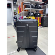 Чемодан 26 дюймов Luyida темно-серый из поликарбоната