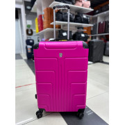 Чемодан 26 дюймов Luyida ярко-розовый из поликарбоната