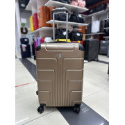 Чемодан 26 дюймов Luyida золотой из поликарбоната