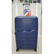 Чемодан 28 дюймов American Tourister Sunside Spinner темно-синий из полипропилена