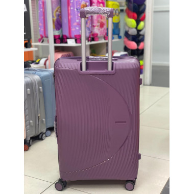 Чемодан 28 дюймов Biler фиолетовый из полипропилена