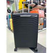 Чемодан 28 дюймов Cosmo черный из полипропилена