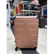 Чемодан 28 дюймов Luyida розовый из поликарбоната