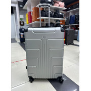 Чемодан 28 дюймов Luyida светло-серый из поликарбоната