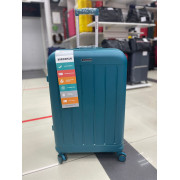 Чемодан 28 дюймов Mironpan бирюзовый из полипропилена (м97)