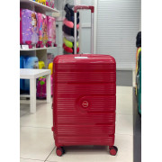 Чемодан 28 дюймов Mironpan красный с расширением из полипропилена (м101)
