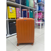 Чемодан 28 дюймов Mironpan оранжевый с расширением из полипропилена (м97-2)