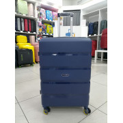 Чемодан 28 дюймов Mironpan синий из полипропилена