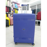 Чемодан 28 дюймов Mironpan синий с расширением из полипропилена