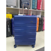 Чемодан 28 дюймов Mironpan темно-синий из полипропилена (м71)