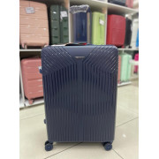 Чемодан 28 дюймов Mironpan темно-синий с расширением из полипропилена (м72)