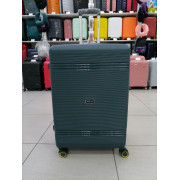 Чемодан 28 дюймов Mironpan темно-зеленый с расширением из полипропилена (м93-1)