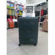 Чемодан 28 дюймов Mironpan темно-зеленый с расширением из полипропилена (м93)