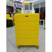 Чемодан 28 дюймов Mironpan желтый с расширением из полипропилена