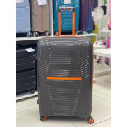 Чемодан 28 дюймов Nautica Fanny темно-серый с расширением из полипропилена