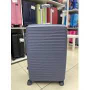 Чемодан 28 дюймов Proxis голубой с расширением из полипропилена