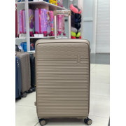 Чемодан 28 дюймов Rink бежевый из полипропилена