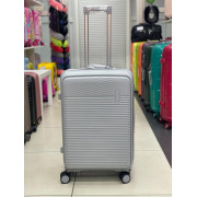 Чемодан 28 дюймов Rink светло-серый из полипропилена