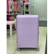 Чемодан 28 дюймов Rinkler сиреневый из полипропилена