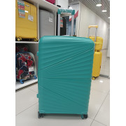 Чемодан 28 дюймов Travel Air бирюзовый с расширением из полипропилена