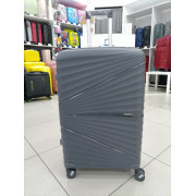 Чемодан 28 дюймов Travel Air темно-серый из полипропилена