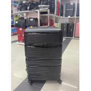 Чемодан 28 дюймов Travel Fashion черный из полипропилена