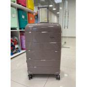 Чемодан 28 дюймов Travel Fashion One коричневый из полипропилена