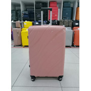 Чемодан 28 дюймов Travel Fashion Wave розовый с расширением из полипропилена