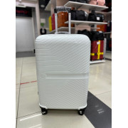 Чемодан 28 дюймов Travel Speed белый из полипропилена