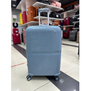 Чемодан 28 дюймов Travel Speed голубой из полипропилена