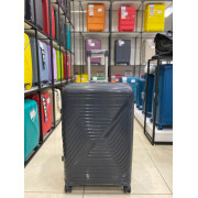 Чемодан 28 дюймов Vilani темно-серый с расширением из полипропилена