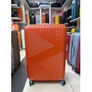 Чемодан 30 дюйма TR Space оранжевый из поликарбоната с расширением