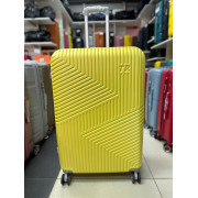 Чемодан 30 дюйма TR Space желтый из поликарбоната с расширением