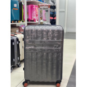 Чемодан 30 дюйма TR Star темно-серый из поликарбоната с расширением