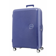 Чемодан 30 дюймов American Tourister Curio Spinner 80/30 EXP TSA синий с расширением из полипропилена